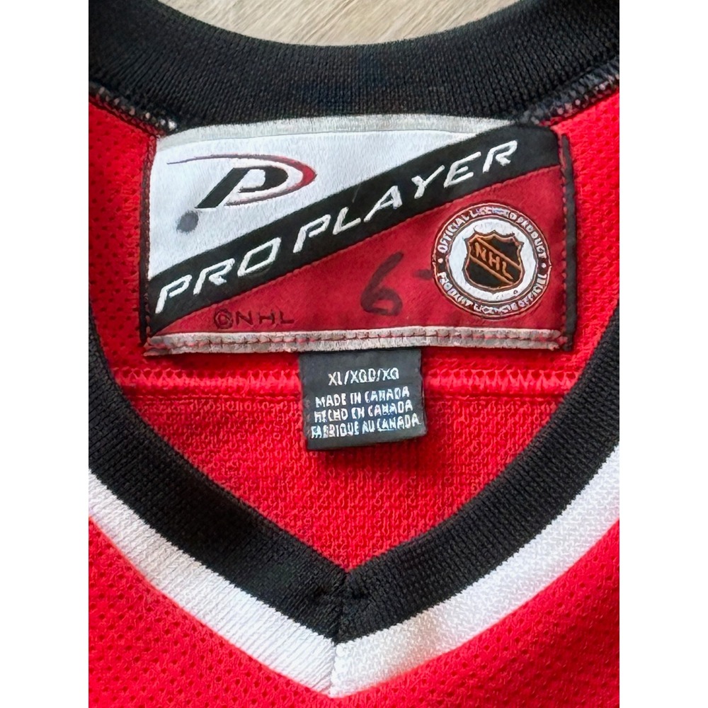 Pro Player NHL Carolina Hurricanes Hockey Jersey XL/XG Made in Canada - Picture 2 of 12